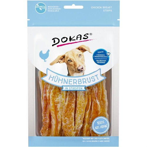 Dokas Kyllingebryststrimler 70gr